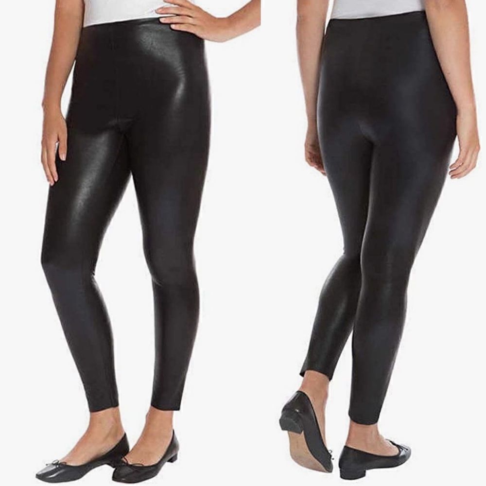 Mario Serrani Faux Leather Leggings